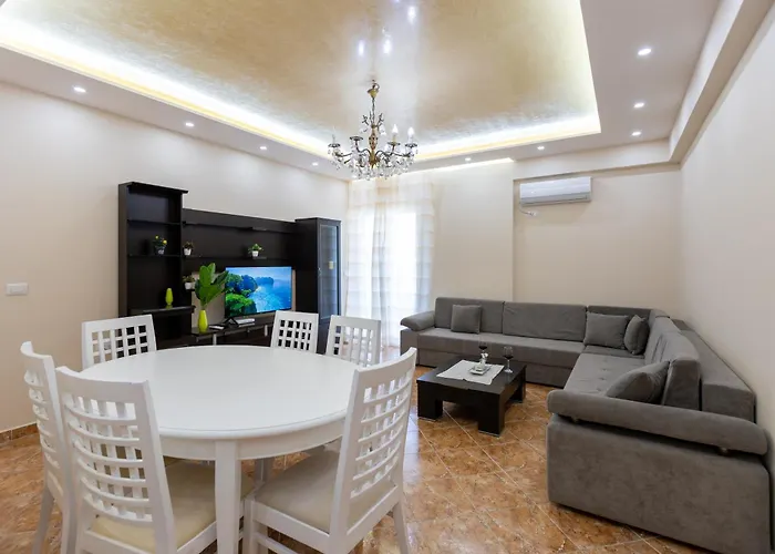 Azure Bliss Seaview Vlore-kean 公寓 *